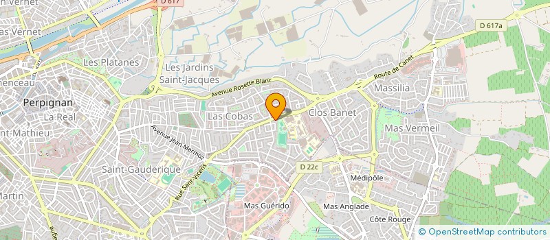 localisation de l'entreprise MNP  PERPIGNAN