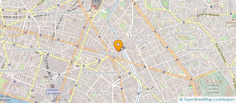 localisation de l'entreprise MNP ENTREPRISE  PARIS