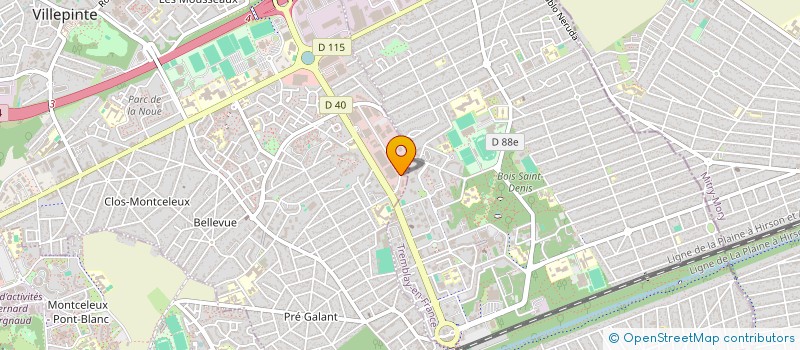 localisation de l'entreprise MNPZ MINING à VILLEPINTE