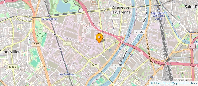 localisation de l'entreprise MNR à VILLENEUVE-LA-GARENNE