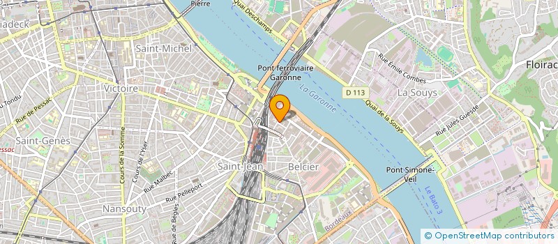 localisation de l'entreprise MNR BARBER  BORDEAUX