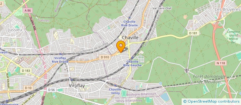 localisation de l'entreprise MNR CONSULTING à CHAVILLE