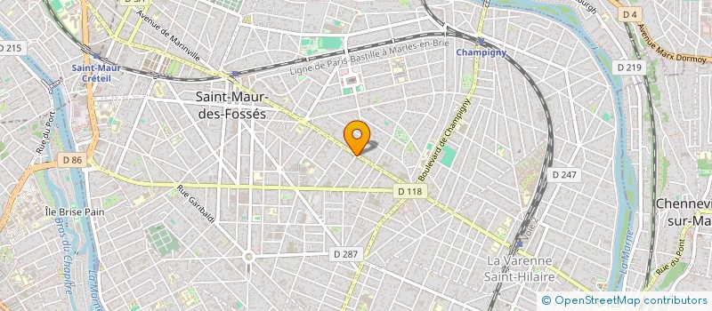 localisation de l'entreprise MNRJ à SAINT-MAUR-DES-FOSSES