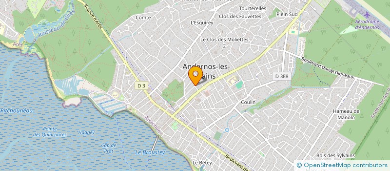 localisation de l'entreprise MNRP 33  ANDERNOS-LES-BAINS