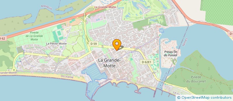 localisation de l'entreprise MNS AU FIL DE L'EAU à LA GRANDE-MOTTE