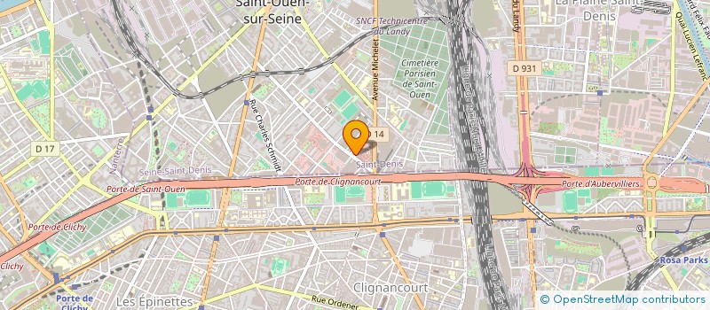 localisation de l'entreprise MNS DRIVE à SAINT-OUEN-SUR-SEINE