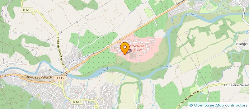 localisation de l'entreprise MNS ENDUITS  CERET