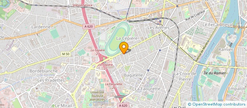localisation de l'entreprise MNS FOODTECH à TOULOUSE