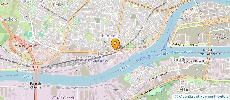 localisation de l'entreprise MNS GEO.3L 1  NANTES