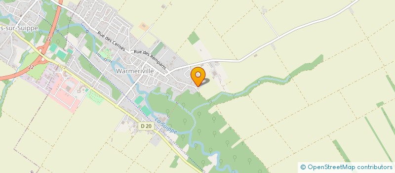 localisation de l'entreprise MNS INFO  WARMERIVILLE