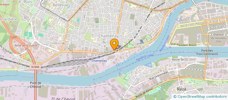 localisation de l'entreprise MNS TOAD 1  NANTES