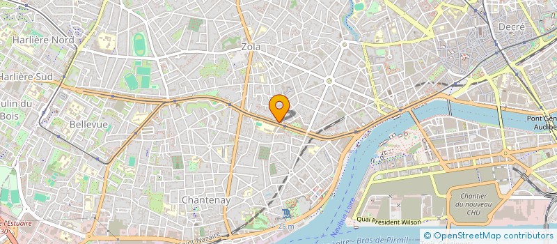 localisation de l'entreprise MNS TRANSPORT à NANTES