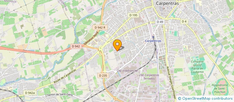 localisation de l'entreprise MNSD  CARPENTRAS