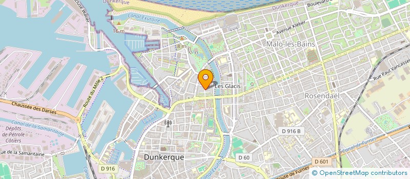 localisation de l'entreprise MNSD à DUNKERQUE