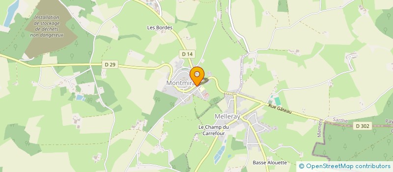 localisation de l'entreprise MNSMK  MONTMIRAIL