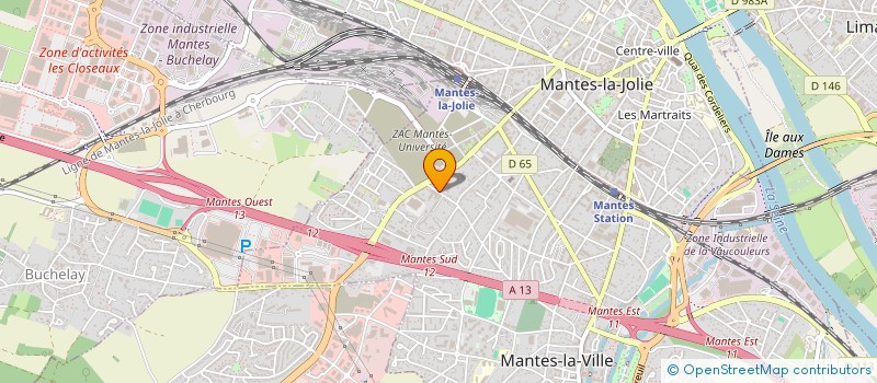 localisation de l'entreprise MNT ART  MANTES-LA-VILLE