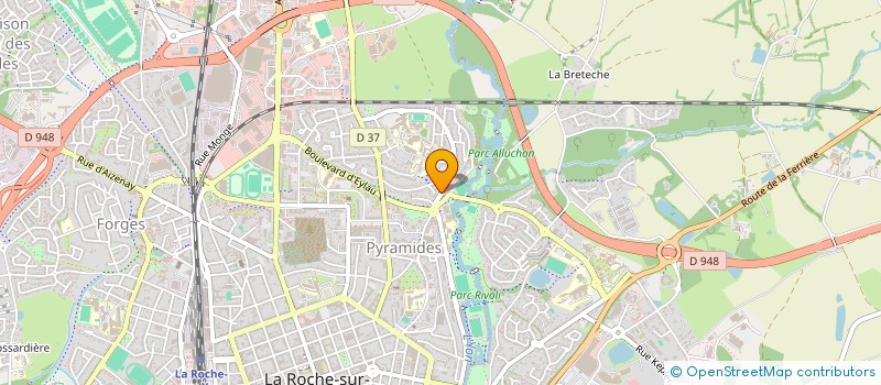 localisation de l'entreprise MNT AUDIT AND CONSULTING à ROCHE SUR YON (LA)