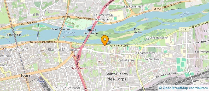 localisation de l'entreprise MNT SCI  SAINT-PIERRE-DES-CORPS