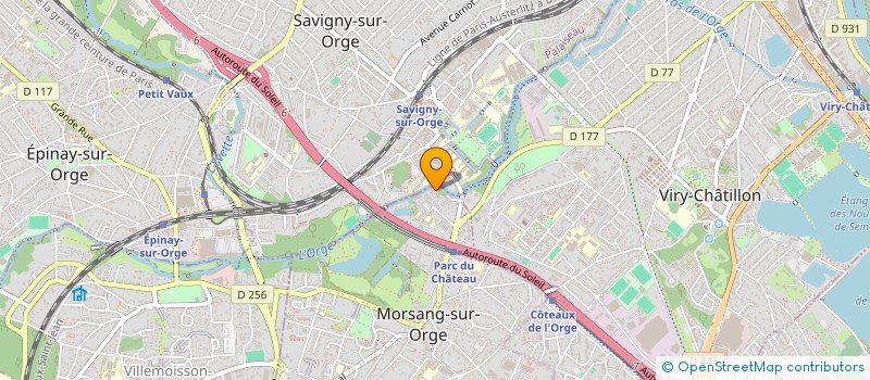 localisation de l'entreprise MNT SERVICES à MORSANG-SUR-ORGE