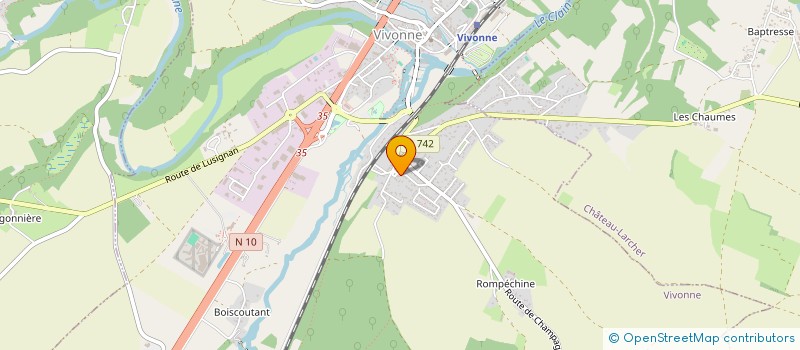 localisation de l'entreprise MNTB  VIVONNE