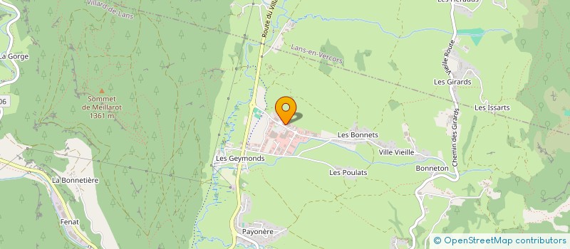 localisation de l'entreprise MNTN SPORTS  VILLARD-DE-LANS