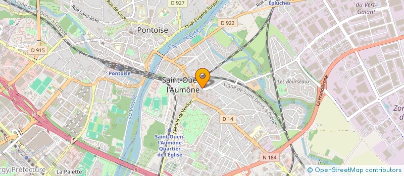 localisation de l'entreprise MNTRAVELS  SAINT-OUEN-L'AUMONE