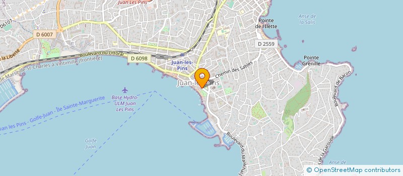 localisation de l'entreprise MNUNIK DISTRIBUTION à ANTIBES