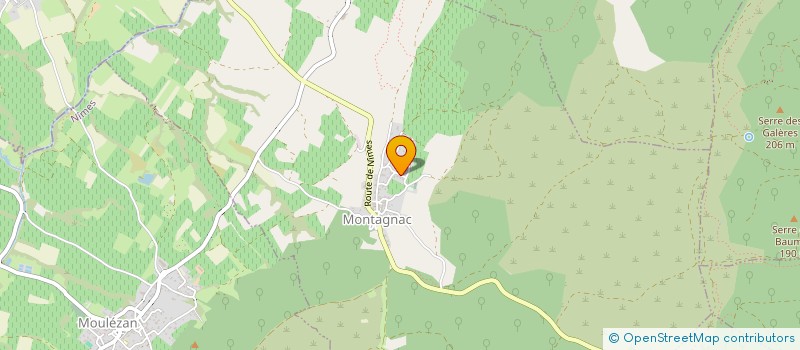 localisation de l'entreprise MNV EVENTS  MONTAGNAC