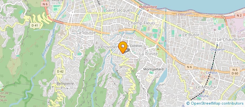localisation de l'entreprise MO à SAINT-DENIS