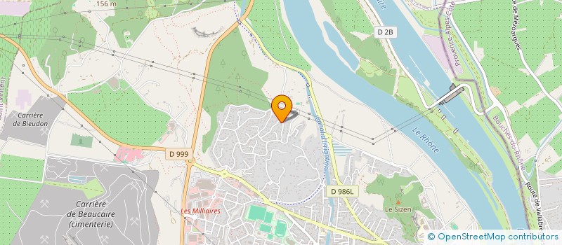 localisation de l'entreprise MO  BEAUCAIRE