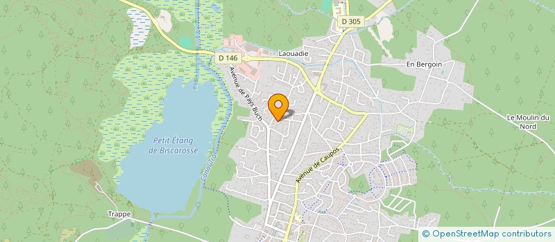 localisation de l'entreprise MO.AL.AN.JO  BISCARROSSE