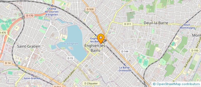 localisation de l'entreprise MO BEAUTY à ENGHIEN-LES-BAINS