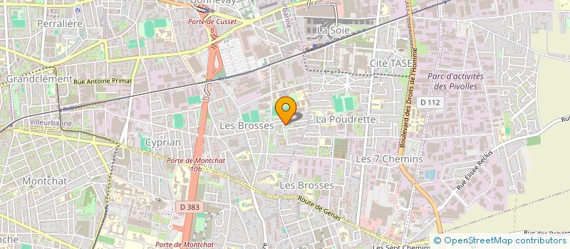 localisation de l'entreprise MO-BIS IMMOBILIER  VILLEURBANNE