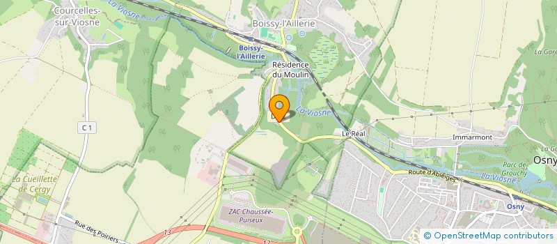 localisation de l'entreprise MO-CHICA SERVICES  BOISSY-L'AILLERIE