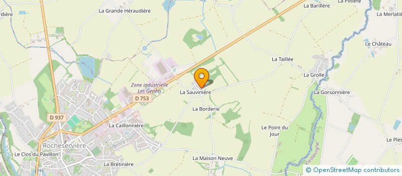 localisation de l'entreprise MO&CO  ROCHESERVIERE