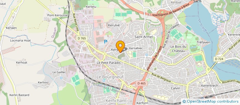 localisation de l'entreprise MO CONSTRUCTION  LORIENT