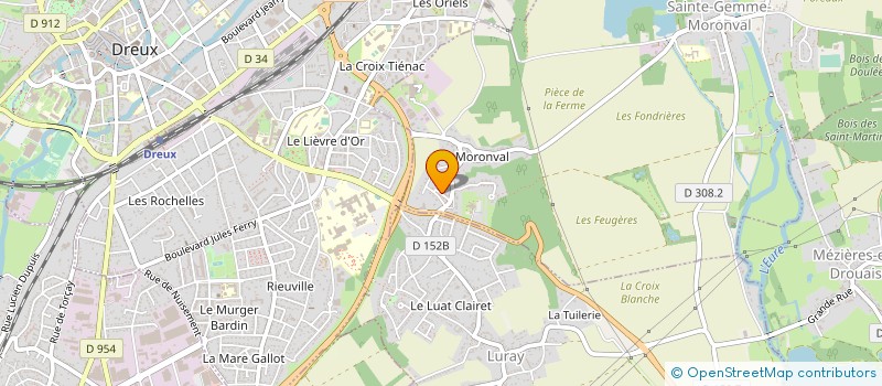 localisation de l'entreprise MO CONSULTING à SAINTE-GEMME-MORONVAL