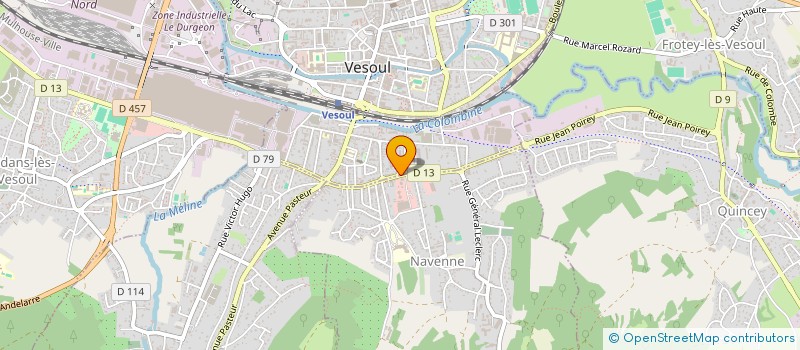 localisation de l'entreprise MO DE RE SARL à VESOUL