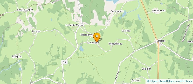 localisation de l'entreprise MO DI L'TEIMPS à ISSOUDUN-LETRIEIX