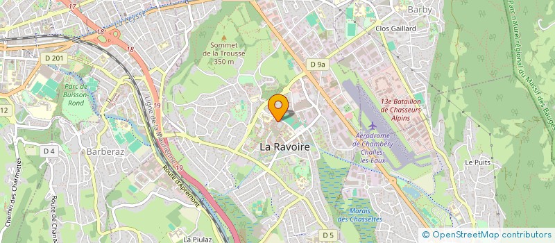 localisation de l'entreprise MO ECOM à LA RAVOIRE