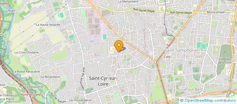 localisation de l'entreprise MO-GER à SAINT-CYR-SUR-LOIRE