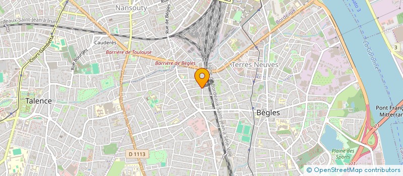 localisation de l'entreprise MO HOLDING à BEGLES
