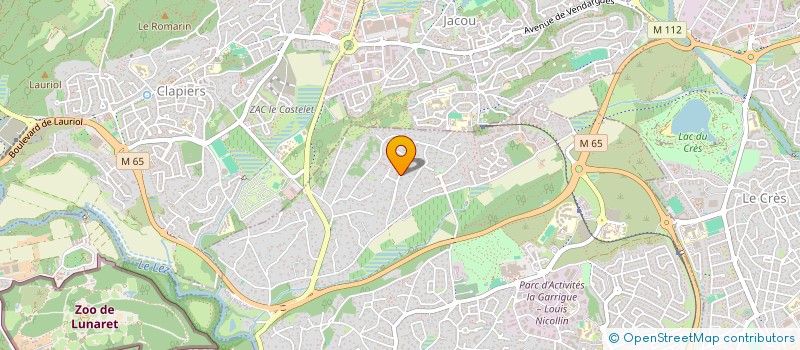 localisation de l'entreprise MO INVEST  CASTELNAU-LE-LEZ
