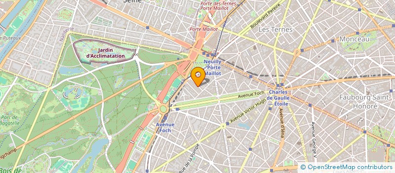 localisation de l'entreprise MO INVEST  PARIS 16E ARRONDISSEMENT