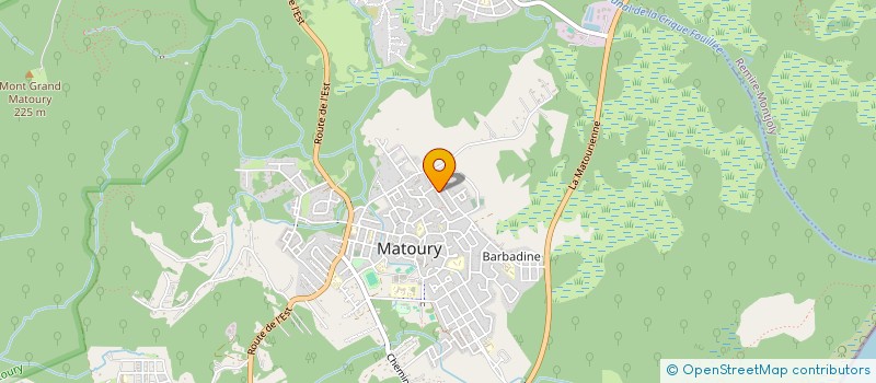 localisation de l'entreprise MO LAVERIE  MATOURY