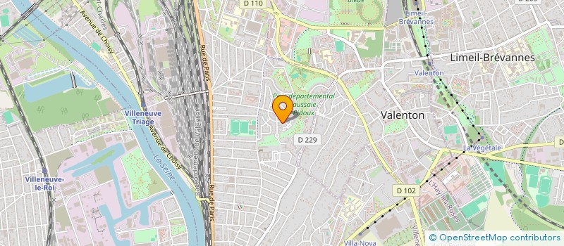 localisation de l'entreprise MO&MO  VILLENEUVE-SAINT-GEORGES