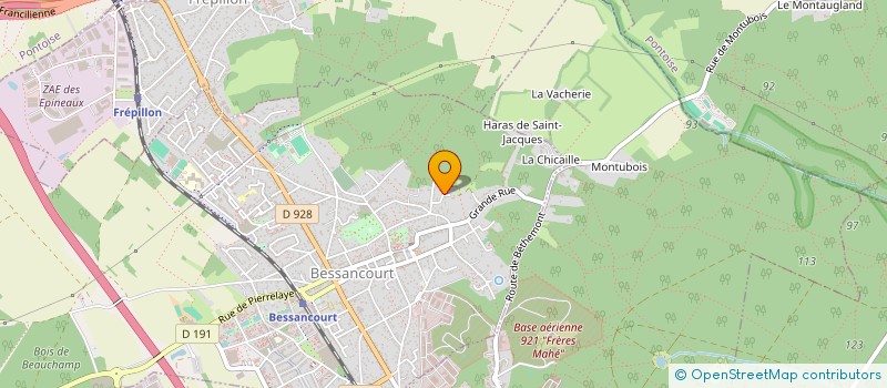 localisation de l'entreprise MO-PIERRE  BESSANCOURT