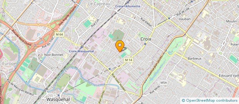localisation de l'entreprise MO QIN à CROIX