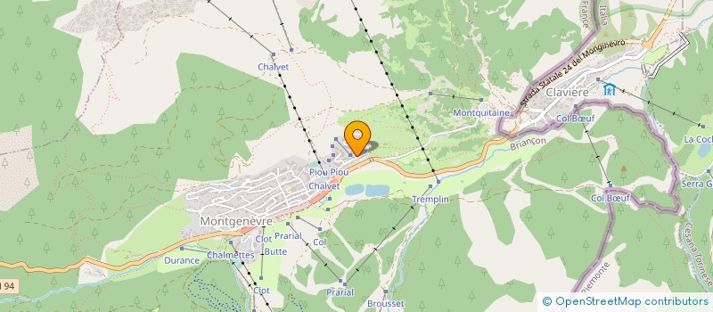 localisation de l'entreprise MO'SPORTS SASU  MONTGENEVRE