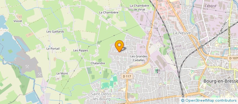 localisation de l'entreprise MO TEAM RALLYE  SAINT-DENIS-LES-BOURG